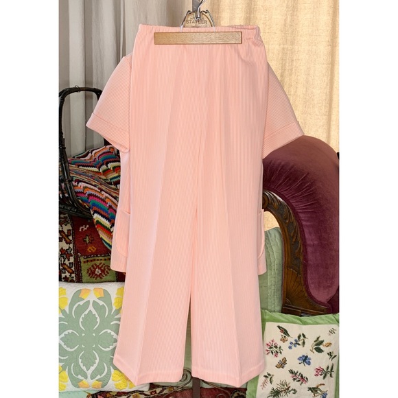 70s Polyester Flair Leg Suit - Picture 6 of 6